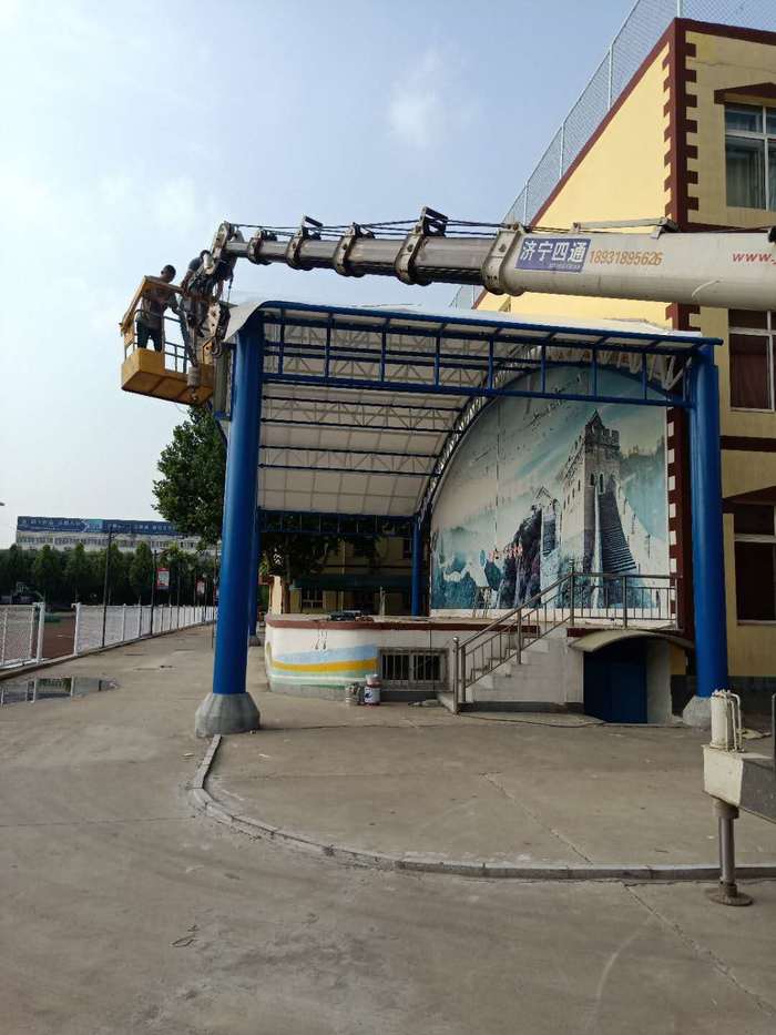 赵县职工子弟学体育场看台